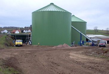 Biogasanlage - Gesamtansicht